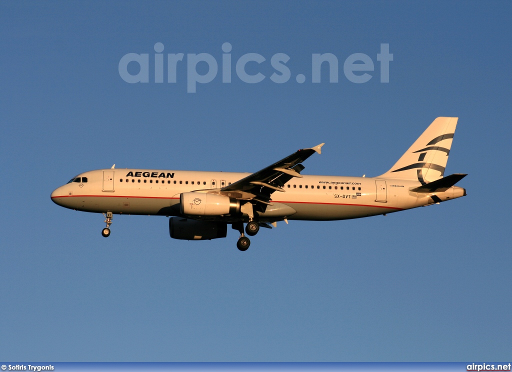 SX-DVT, Airbus A320-200, Aegean Airlines