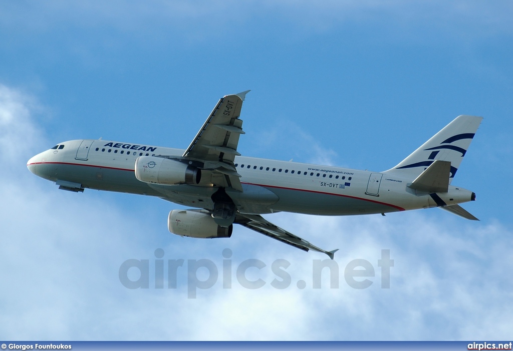 SX-DVT, Airbus A320-200, Aegean Airlines