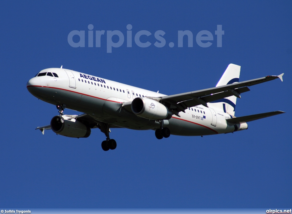 SX-DVT, Airbus A320-200, Aegean Airlines