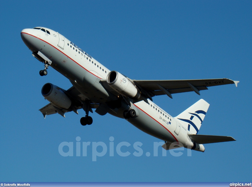 SX-DVT, Airbus A320-200, Aegean Airlines