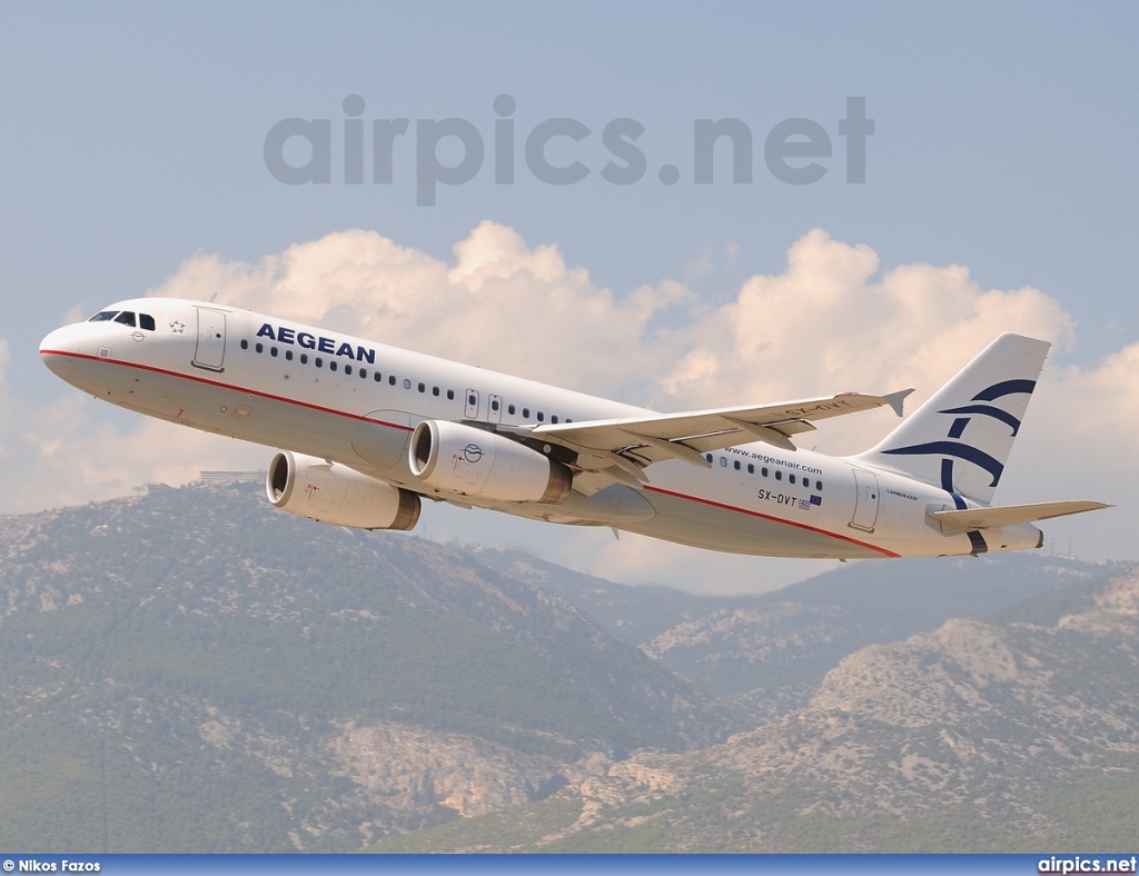 SX-DVT, Airbus A320-200, Aegean Airlines