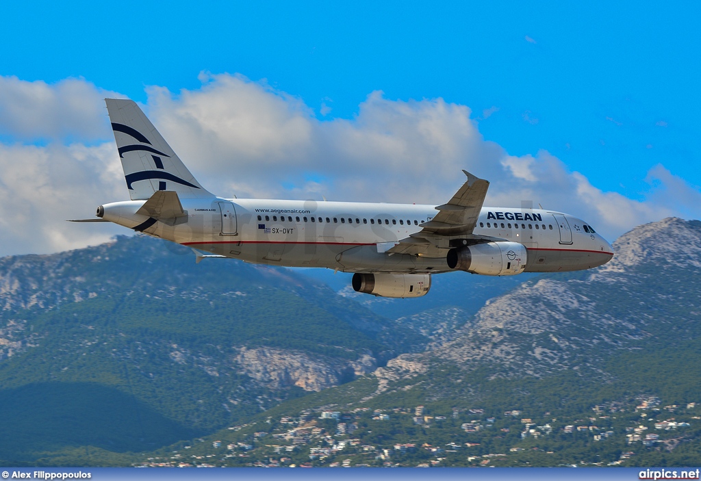 SX-DVT, Airbus A320-200, Aegean Airlines