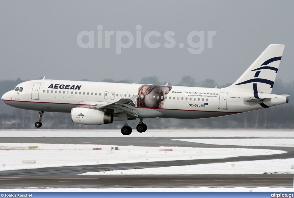 SX-DVU, Airbus A320-200, Aegean Airlines