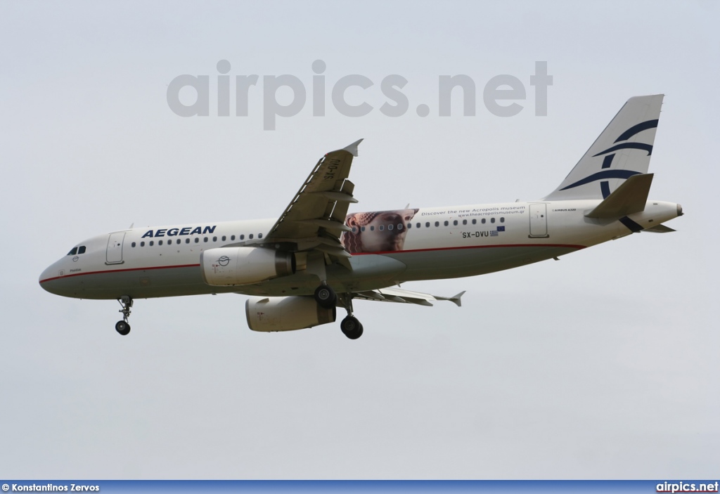 SX-DVU, Airbus A320-200, Aegean Airlines