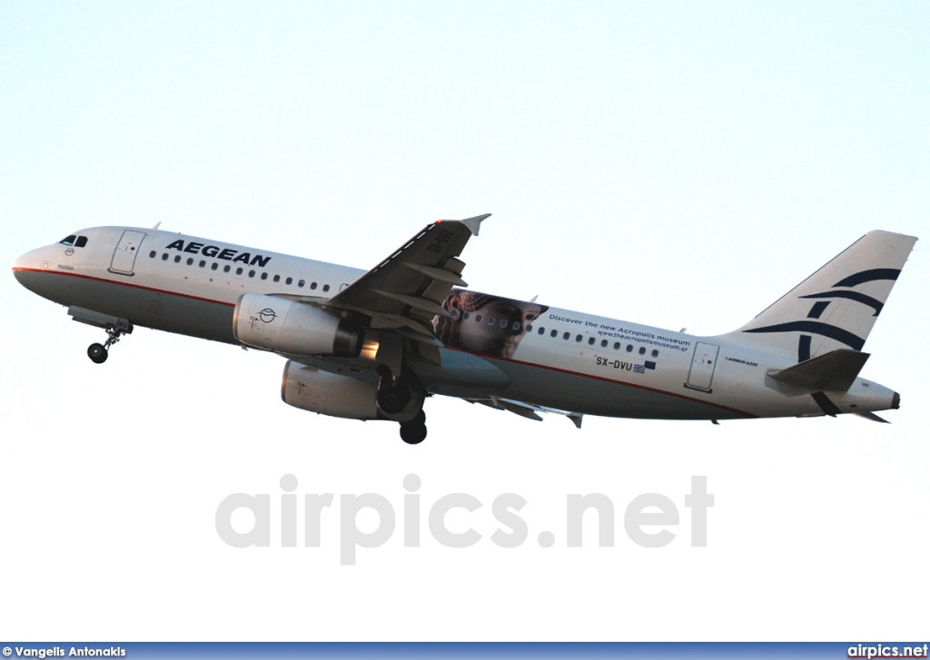 SX-DVU, Airbus A320-200, Aegean Airlines