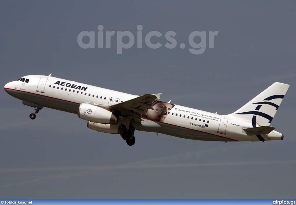 SX-DVU, Airbus A320-200, Aegean Airlines