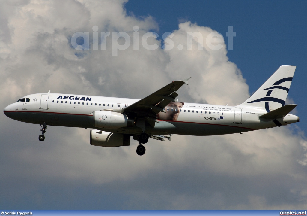 SX-DVU, Airbus A320-200, Aegean Airlines