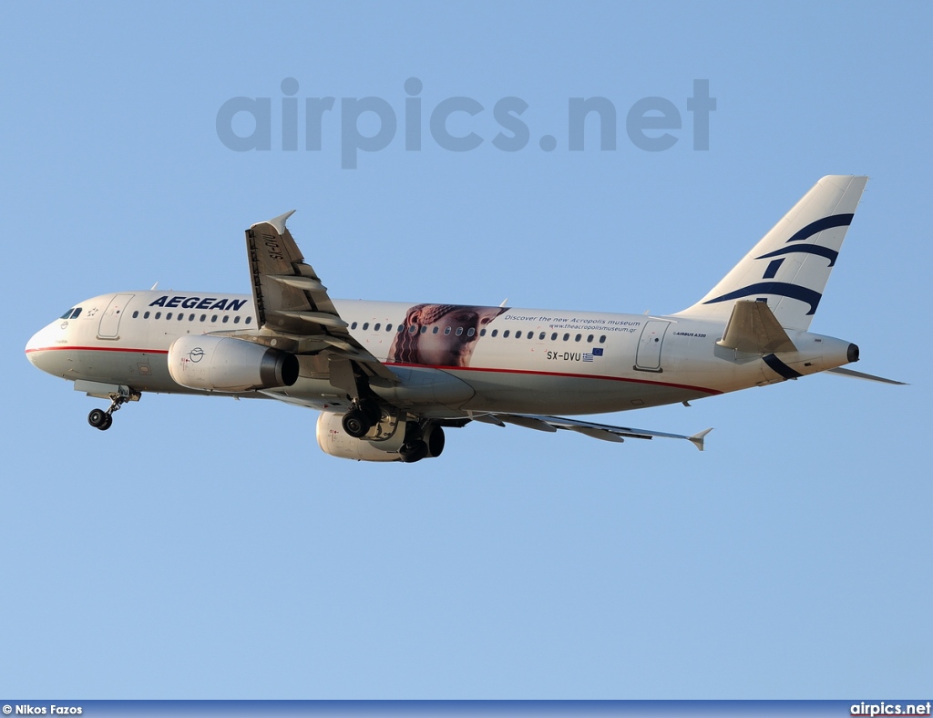 SX-DVU, Airbus A320-200, Aegean Airlines