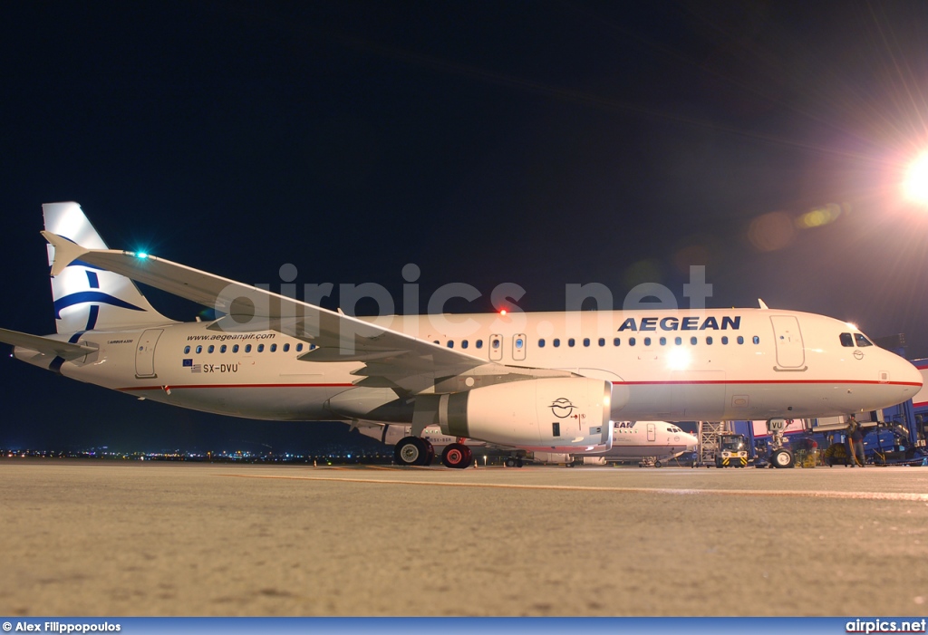 SX-DVU, Airbus A320-200, Aegean Airlines