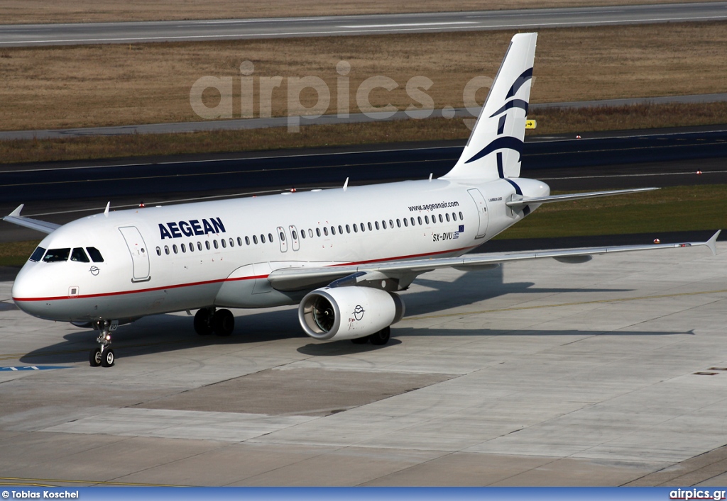 SX-DVU, Airbus A320-200, Aegean Airlines