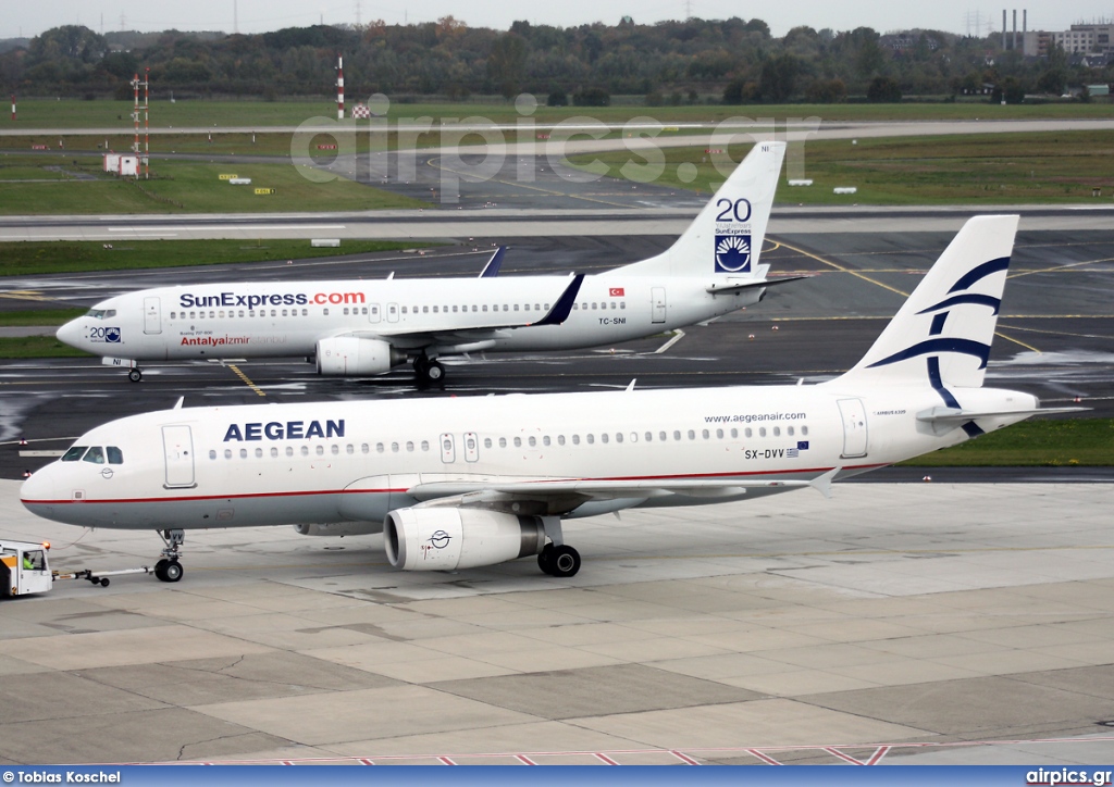 SX-DVV, Airbus A320-200, Aegean Airlines