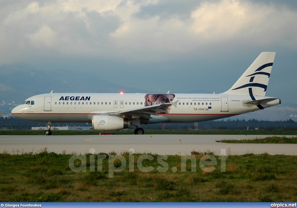 SX-DVV, Airbus A320-200, Aegean Airlines