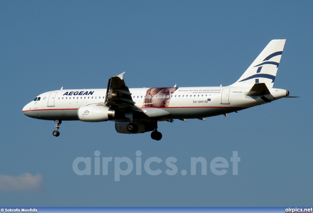 SX-DVV, Airbus A320-200, Aegean Airlines