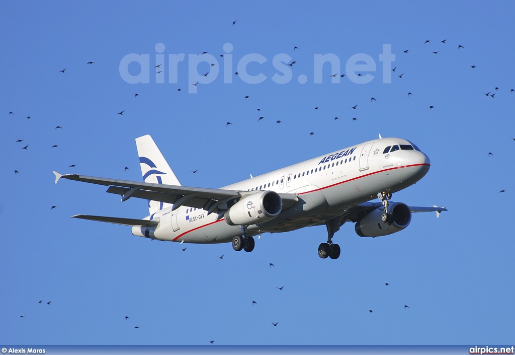 SX-DVV, Airbus A320-200, Aegean Airlines