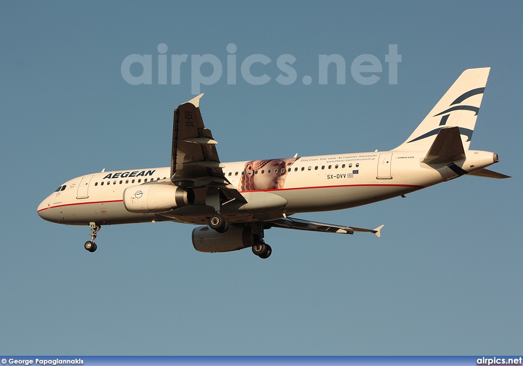 SX-DVV, Airbus A320-200, Aegean Airlines