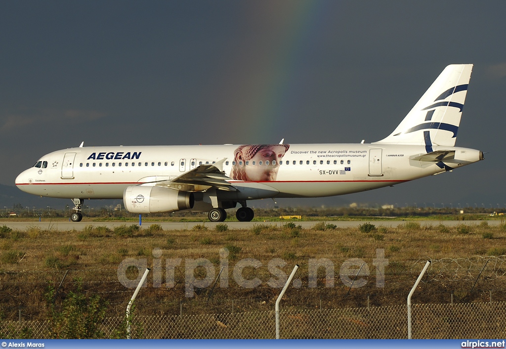 SX-DVV, Airbus A320-200, Aegean Airlines