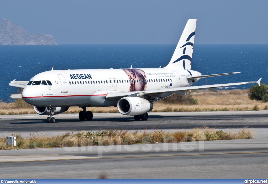 SX-DVV, Airbus A320-200, Aegean Airlines