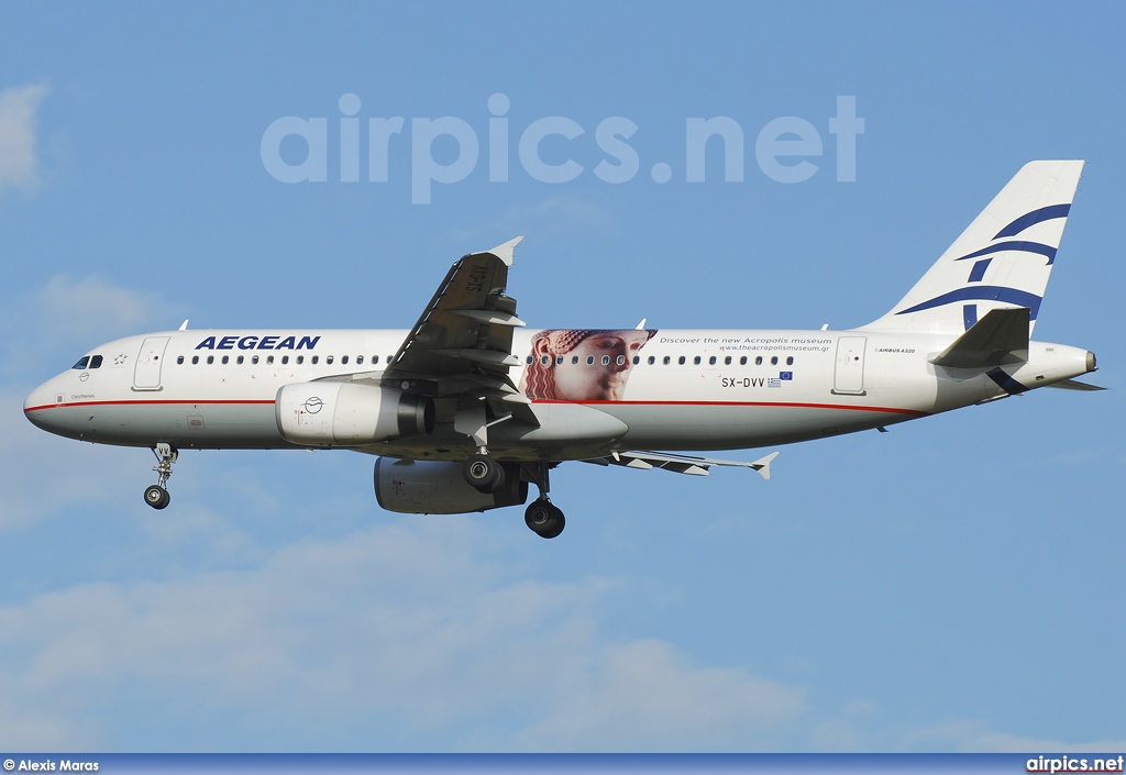 SX-DVV, Airbus A320-200, Aegean Airlines