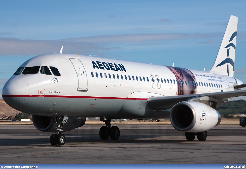 SX-DVV, Airbus A320-200, Aegean Airlines