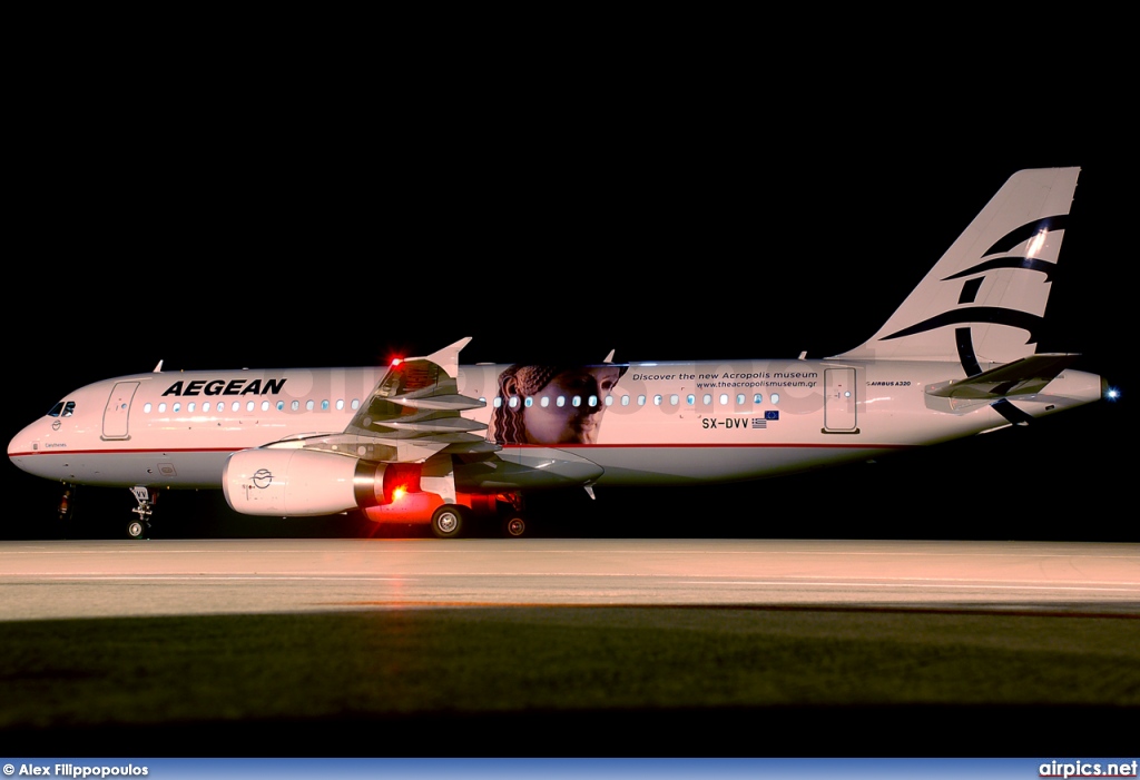 SX-DVV, Airbus A320-200, Aegean Airlines