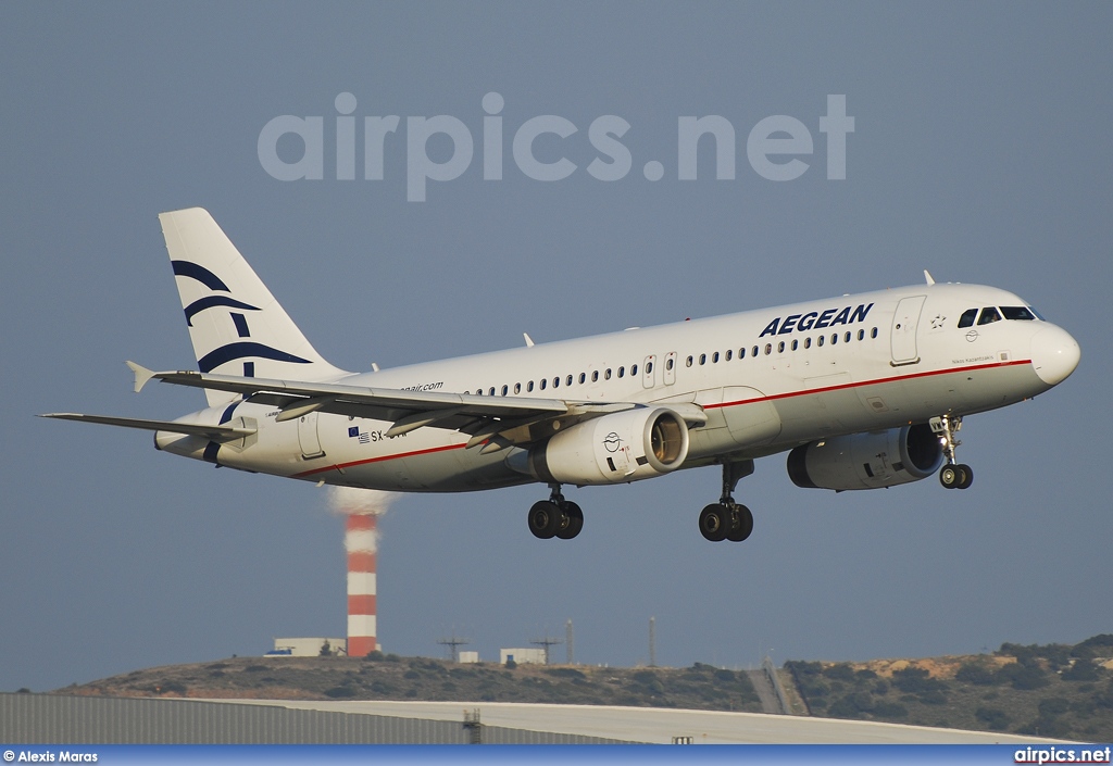 SX-DVW, Airbus A320-200, Aegean Airlines