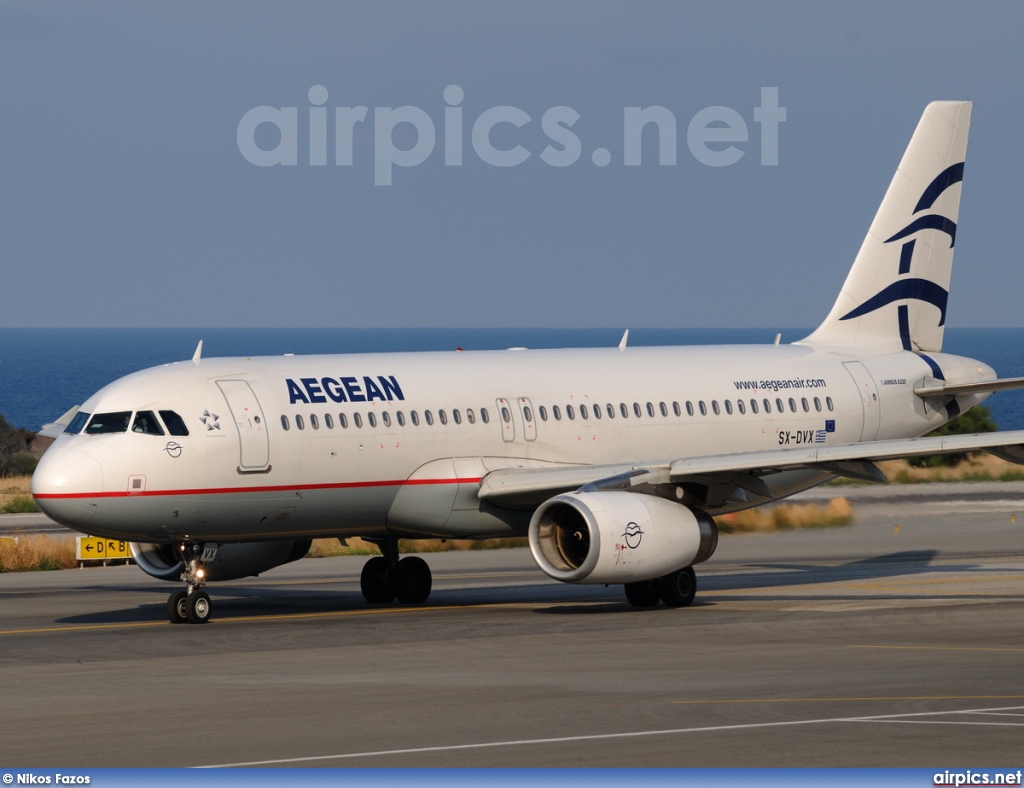 SX-DVX, Airbus A320-200, Aegean Airlines