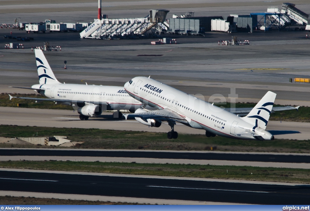 SX-DVX, Airbus A320-200, Aegean Airlines