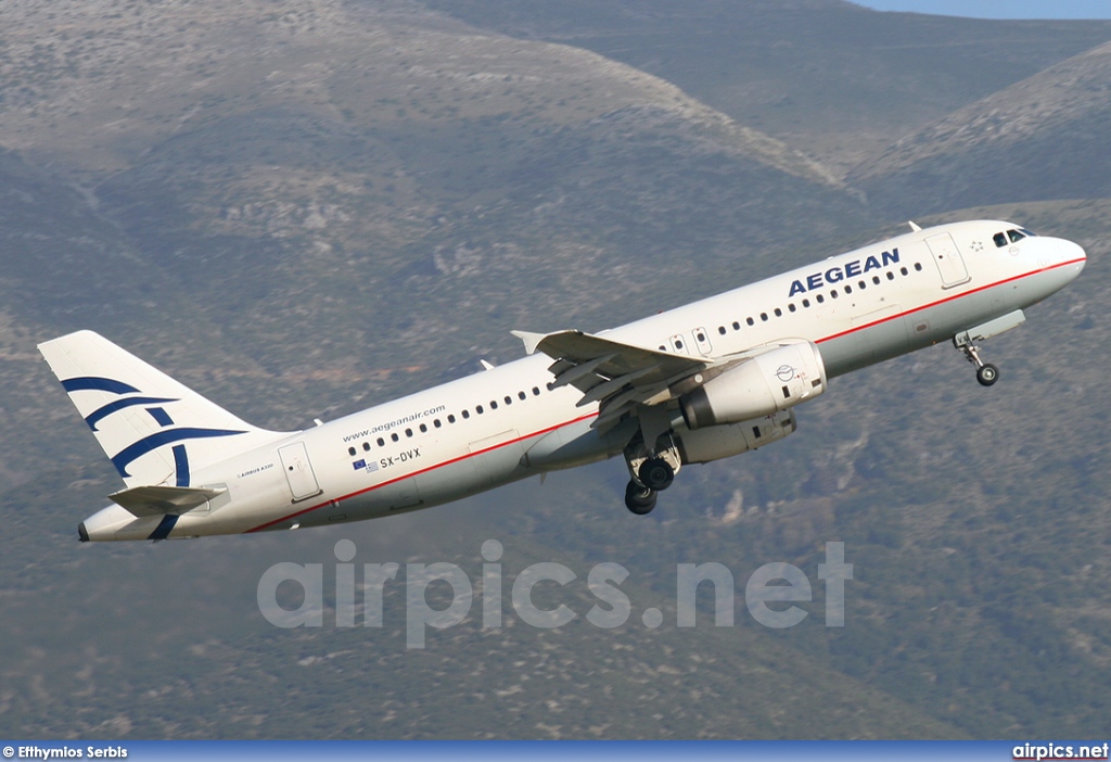 SX-DVX, Airbus A320-200, Aegean Airlines