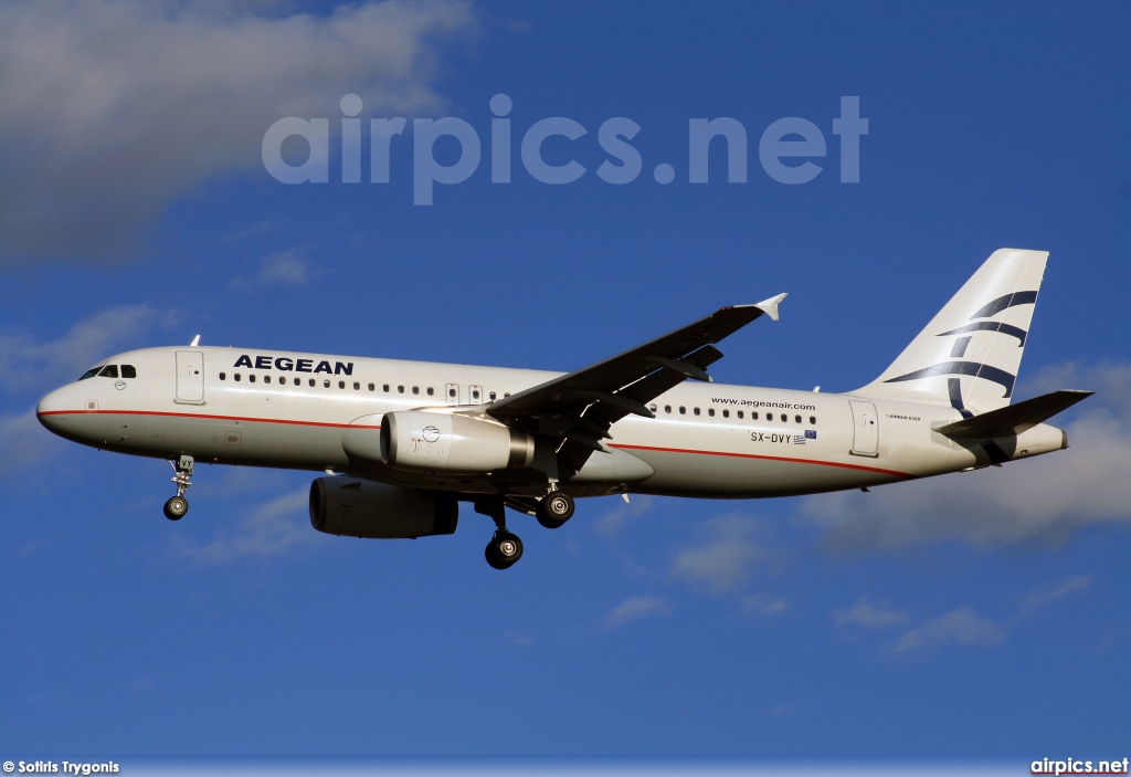 SX-DVY, Airbus A320-200, Aegean Airlines