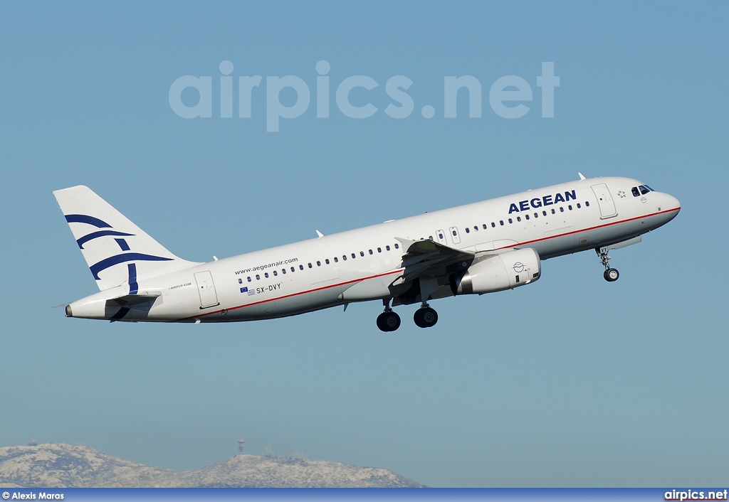 SX-DVY, Airbus A320-200, Aegean Airlines