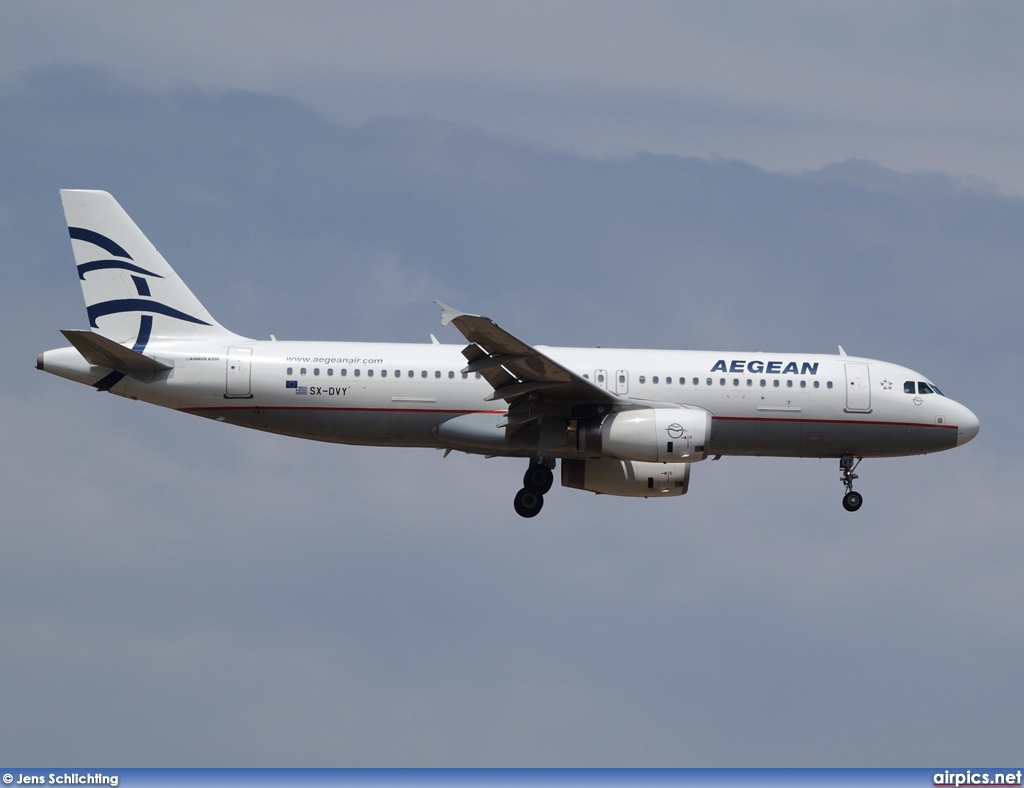 SX-DVY, Airbus A320-200, Aegean Airlines