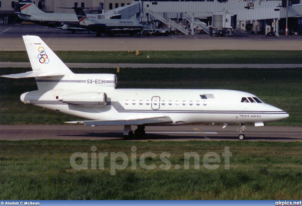 SX-ECH, Dassault Falcon-900B, Olympic Airways