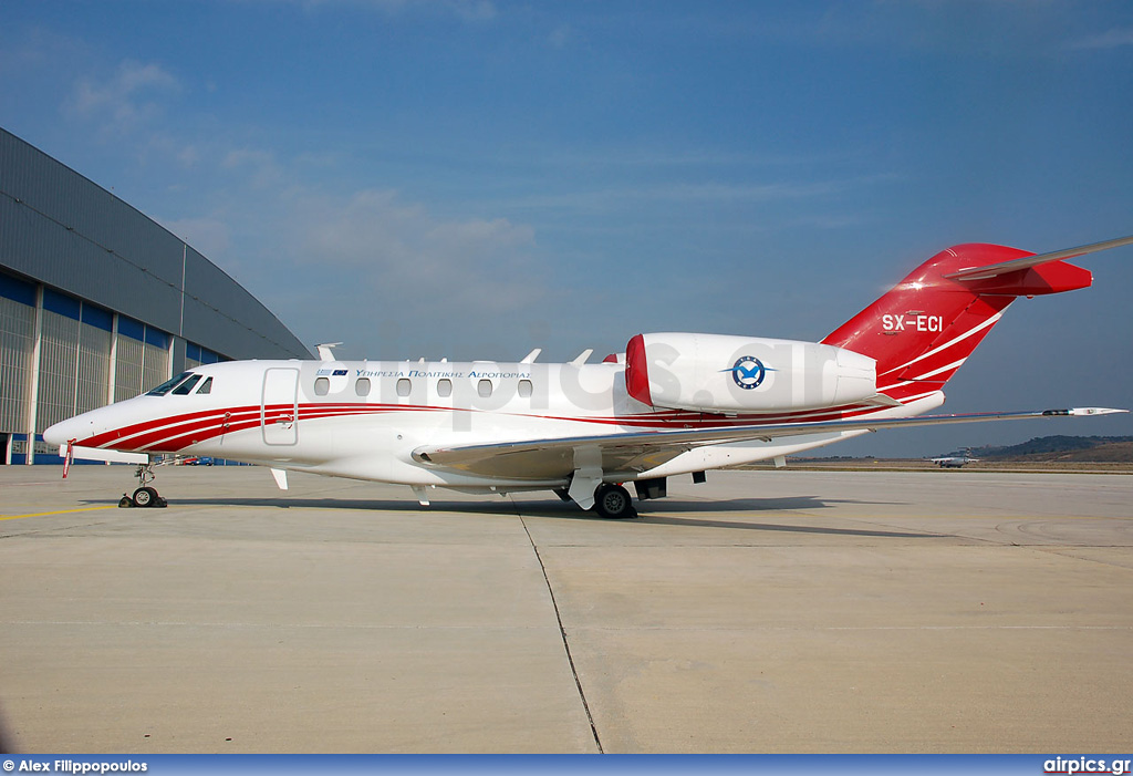 SX-ECI, Cessna 750-Citation X, Hellenic Civil Aviation Authority