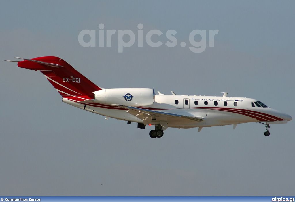 SX-ECI, Cessna 750-Citation X, Hellenic Civil Aviation Authority