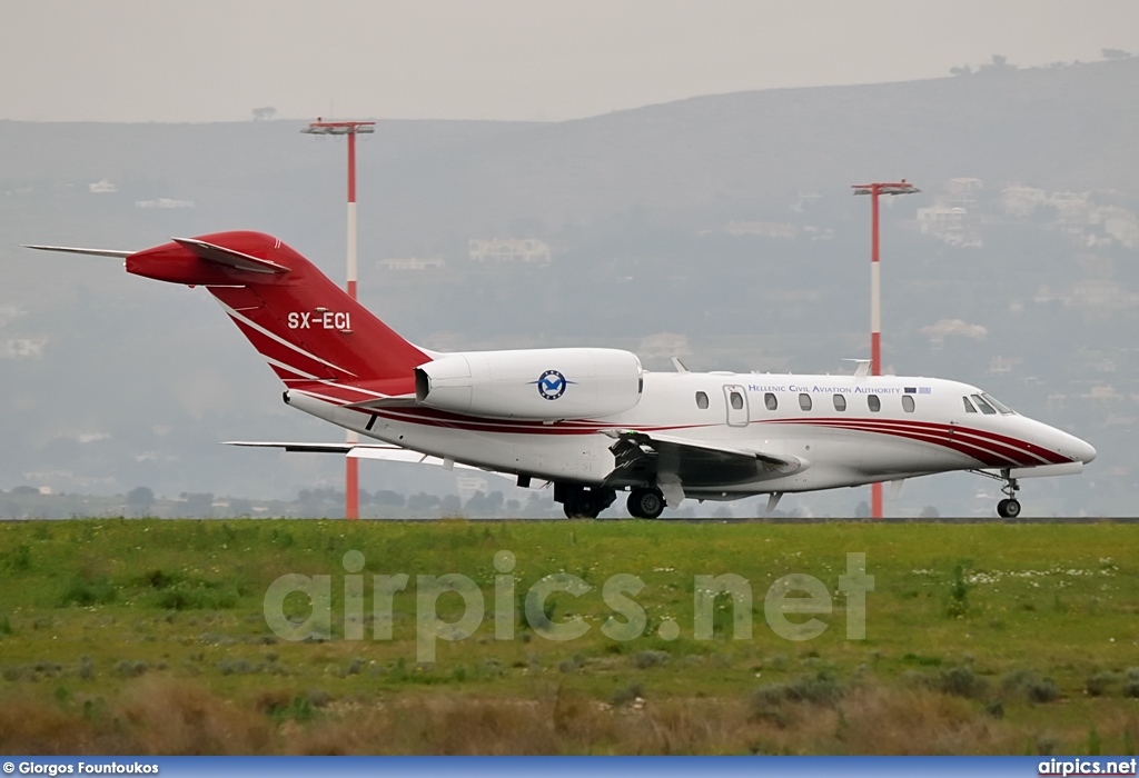 SX-ECI, Cessna 750-Citation X, Hellenic Civil Aviation Authority