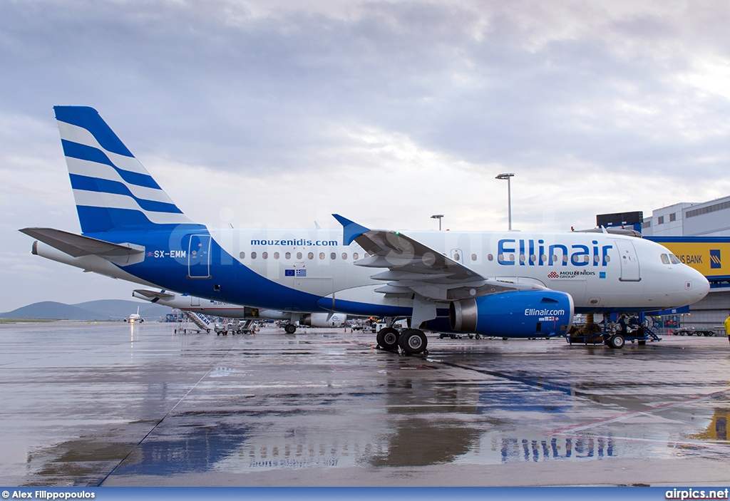 SX-EMM, Airbus A319-100, Ellinair