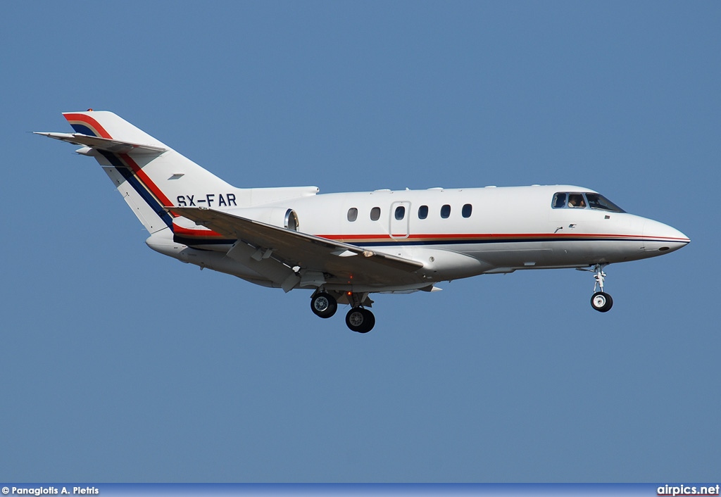 SX-FAR, Hawker 800XP, Private