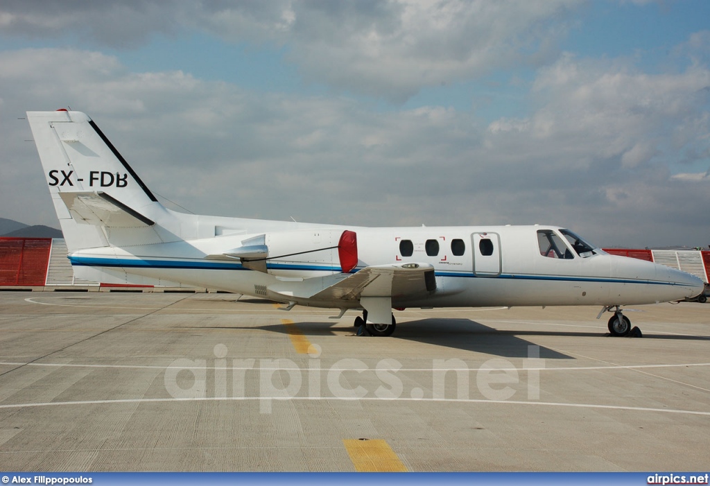 SX-FDB, Cessna 550 Citation II, Private