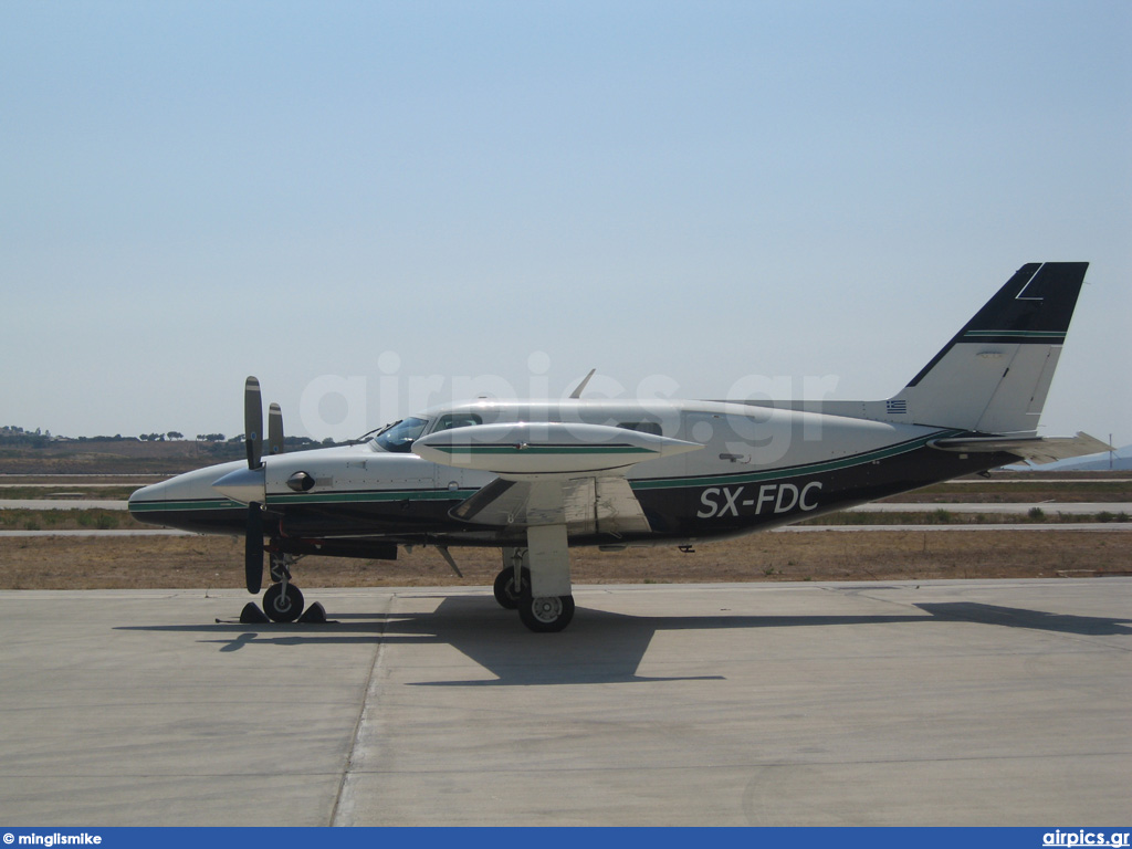 SX-FDC, Piper PA-31-T Cheyenne, Private