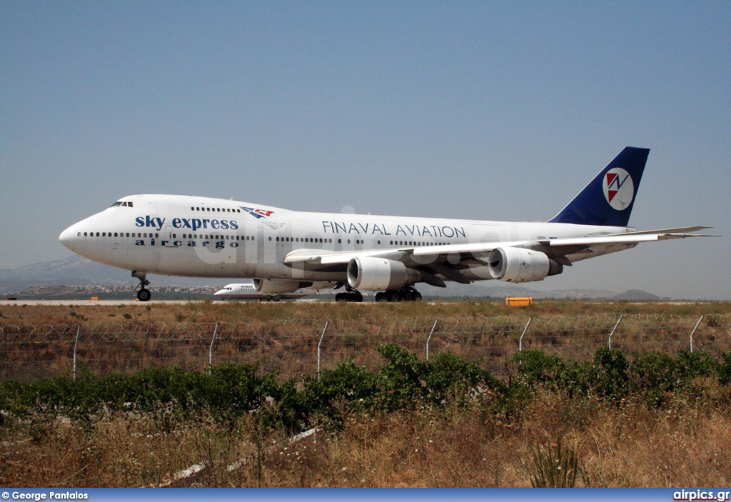 SX-FIN, Boeing 747-200B(SF), Sky Express (Greece)