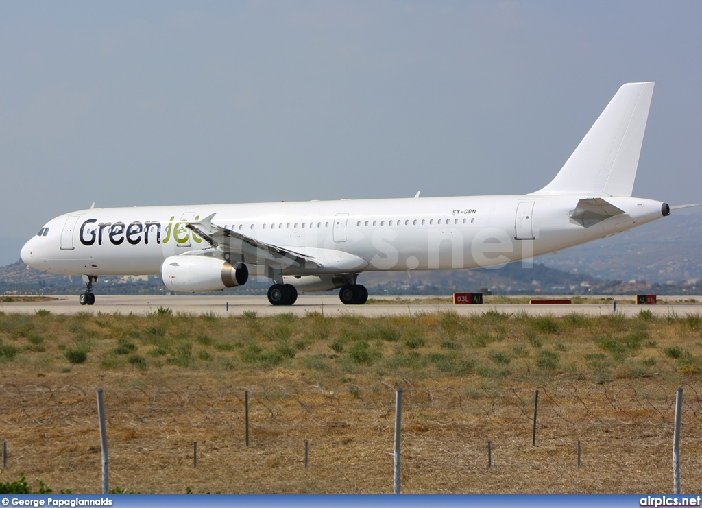 SX-GRN, Airbus A321-100, GreenJet