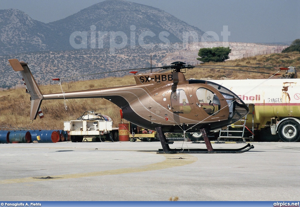 SX-HBB, McDonnell Douglas (Hughes) 500E, Private