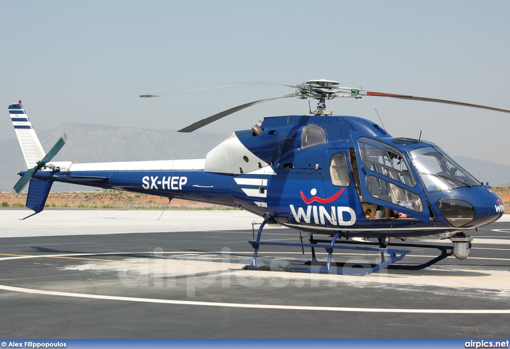 SX-HEP, Aerospatiale (Eurocopter) AS 355-N Ecureuil 2, Airlift