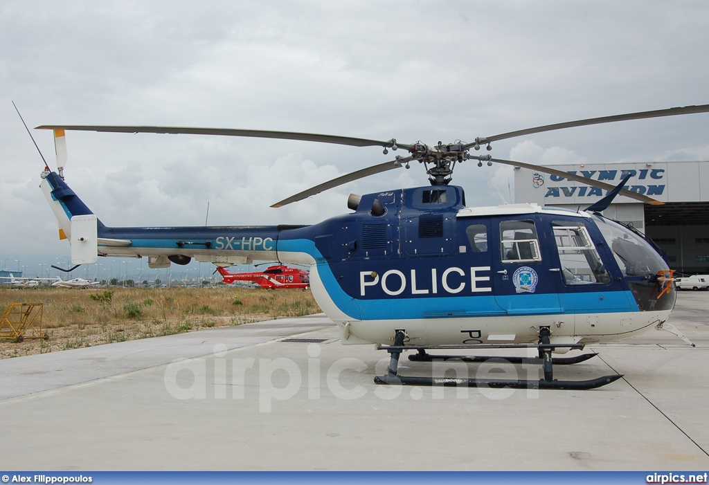 SX-HPC, MBB Bo 105-CBS-5, Greek Police