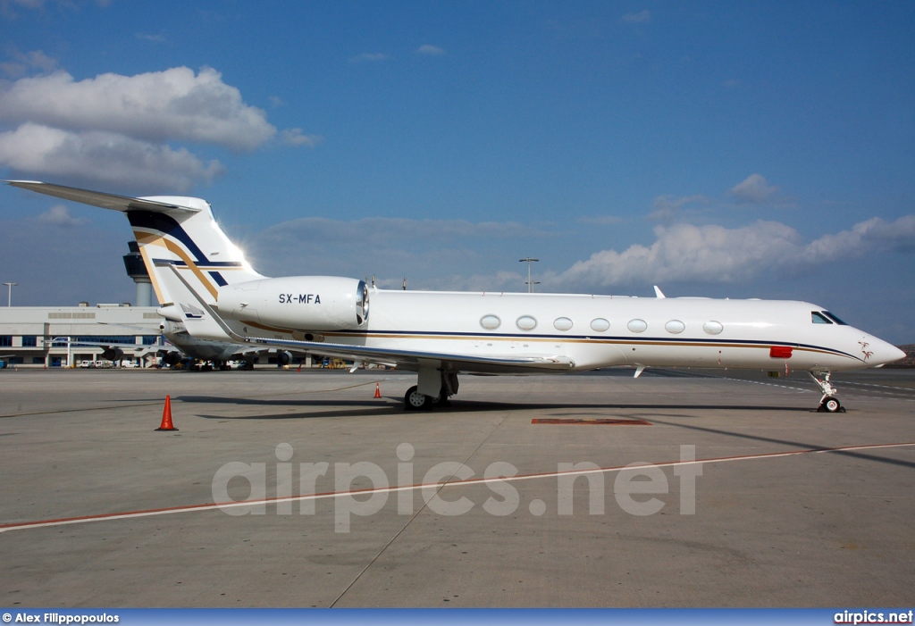 SX-MFA, Gulfstream G550, GainJet Aviation