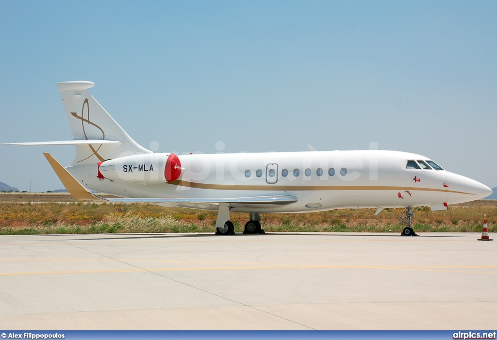 SX-MLA, Dassault Falcon-2000EX, Amjet Executive