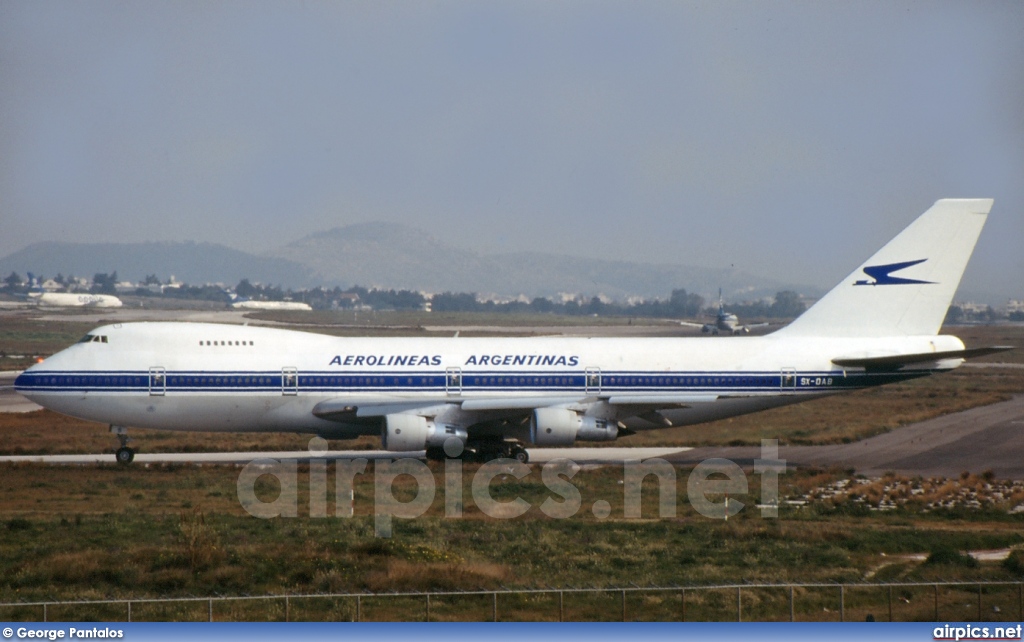 SX-OAB, Boeing 747-200B, Aerolineas Argentinas