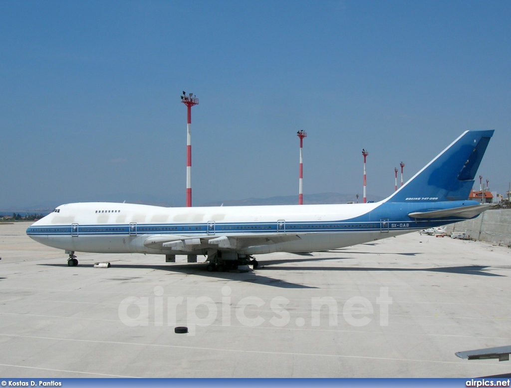 SX-OAB, Boeing 747-200B, Untitled