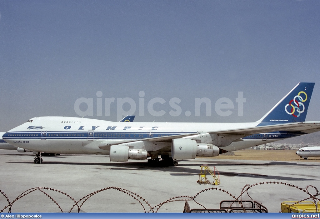 SX-OAC, Boeing 747-200B, Olympic Airways