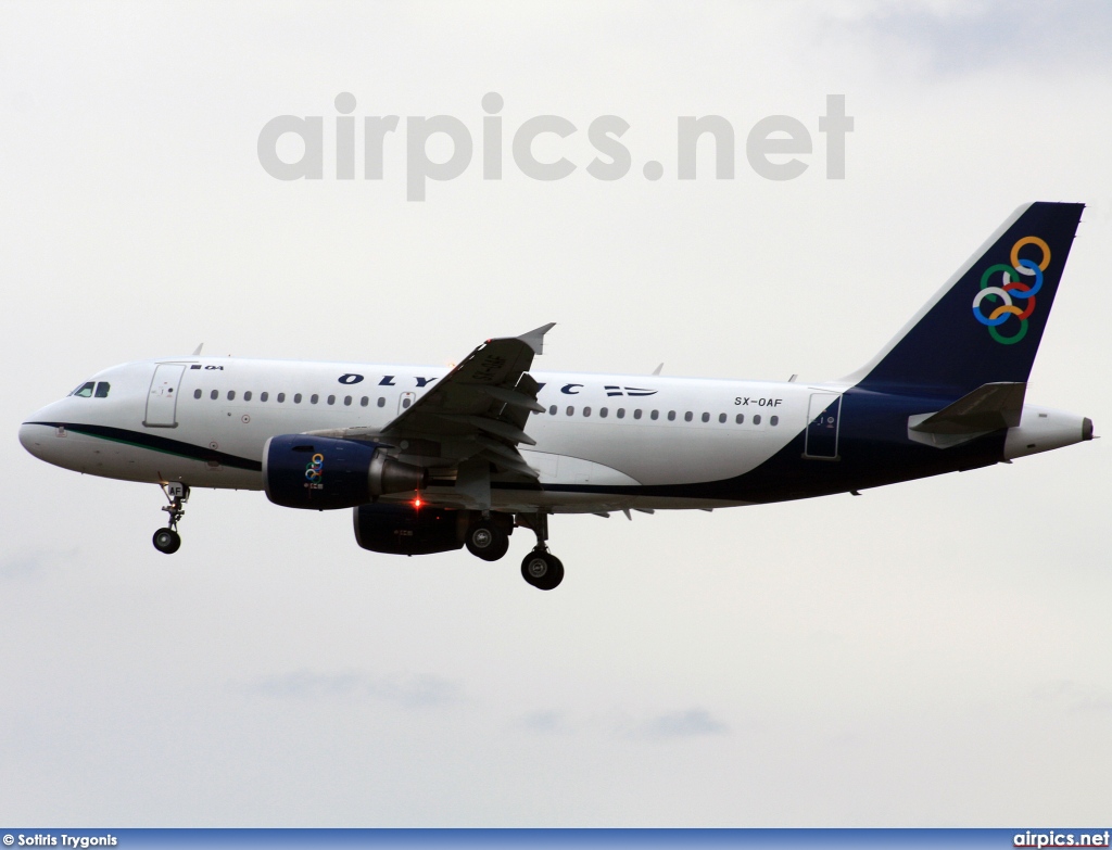 SX-OAF, Airbus A319-100, Olympic Air